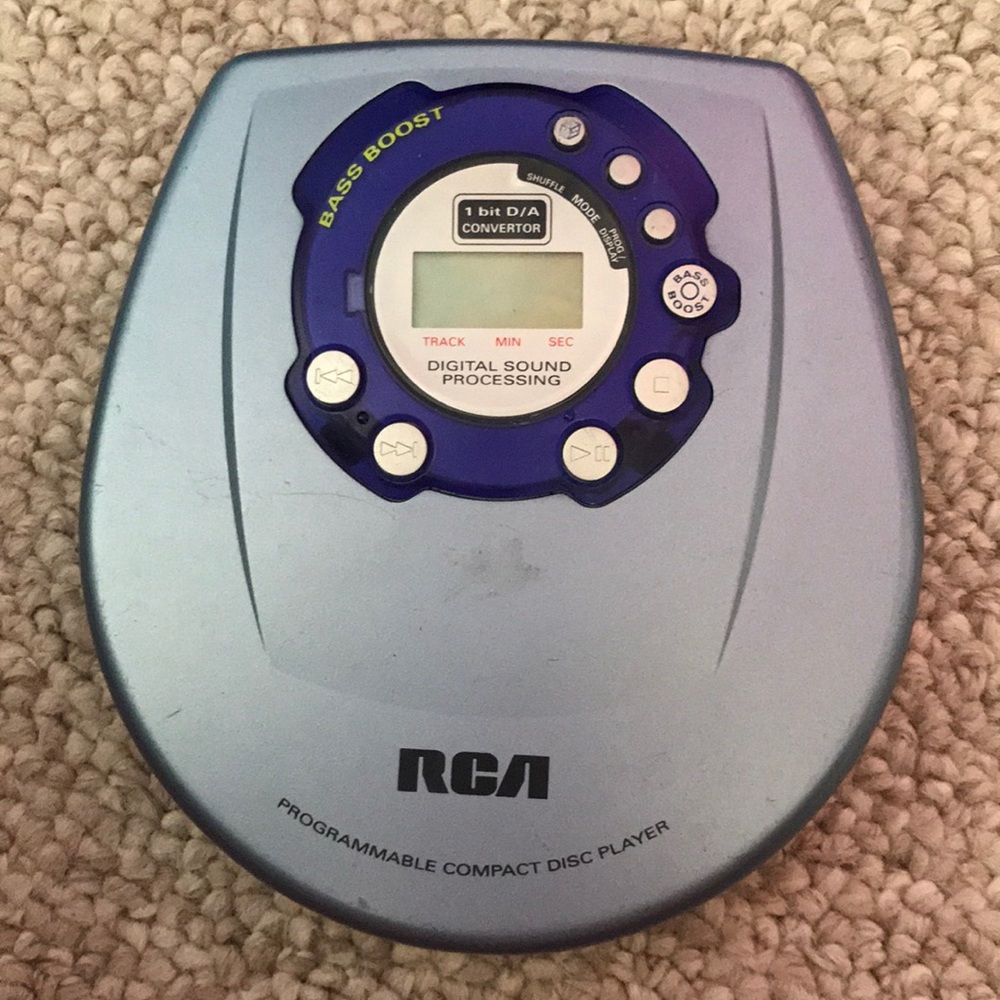 RCA portable CD player